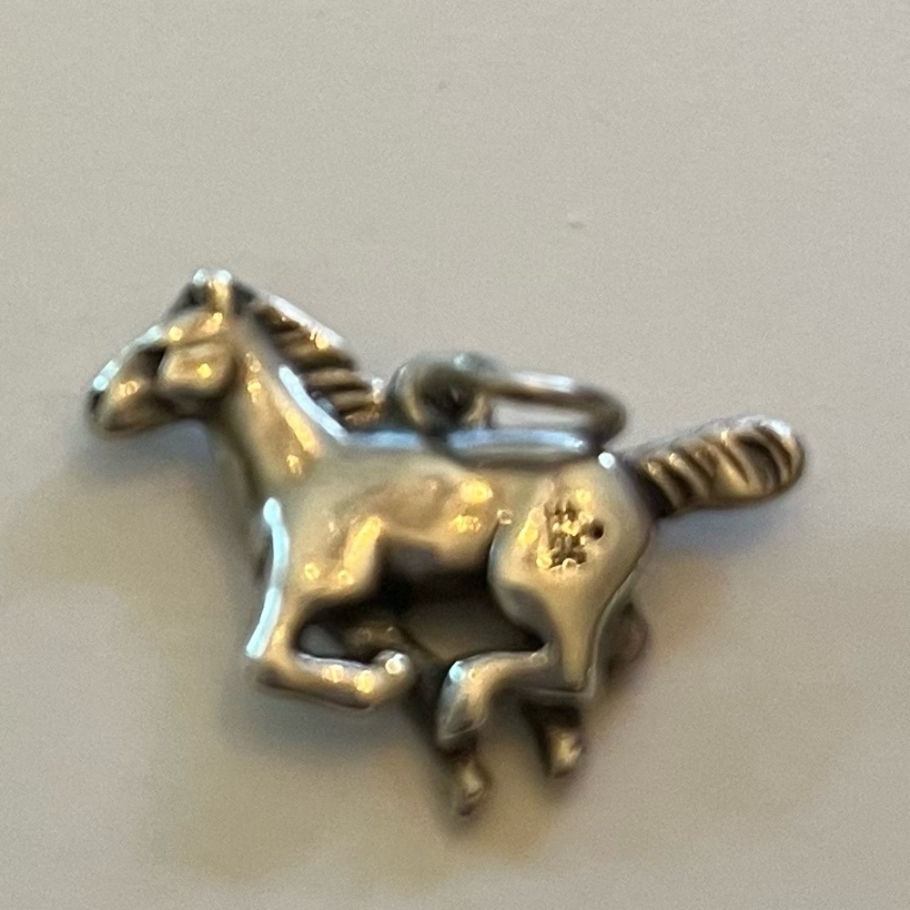 James Avery Sterling Silver Running Horse charm